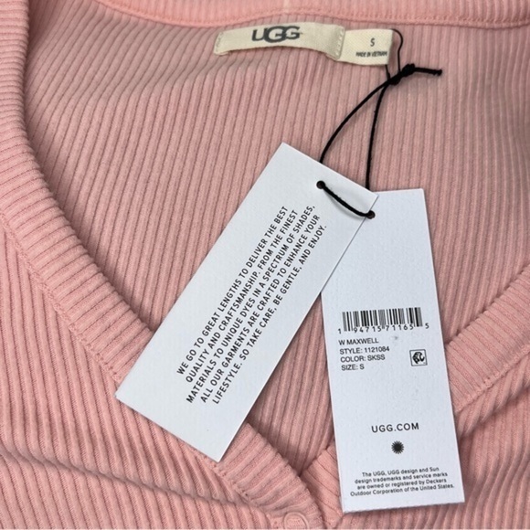 UGG Maxwell Pullover in Soft Kiss, size S NWT - Picture 5 of 5